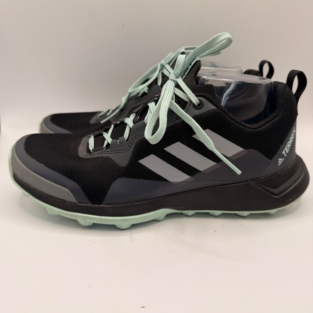 Adidas Terrex Agravic Speed Black Mint Trail Running Shoes Womens 8 CQ1735